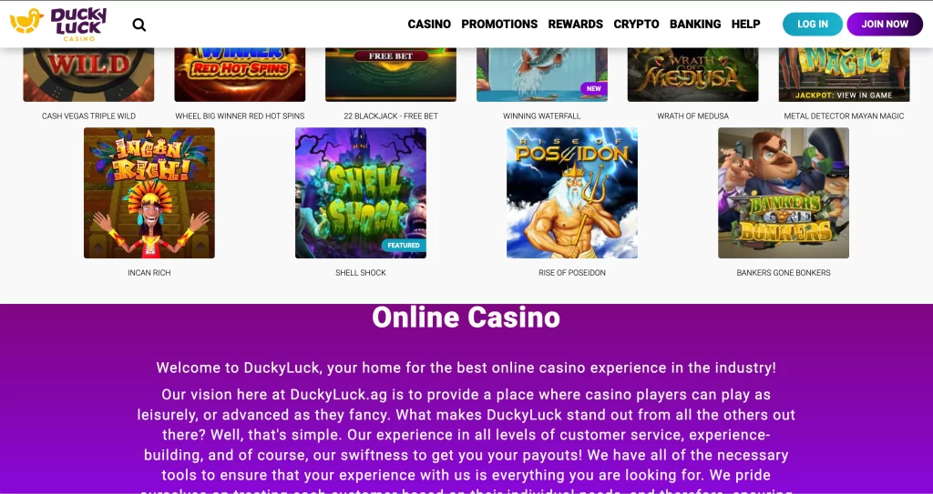 is duckyluck casino legit